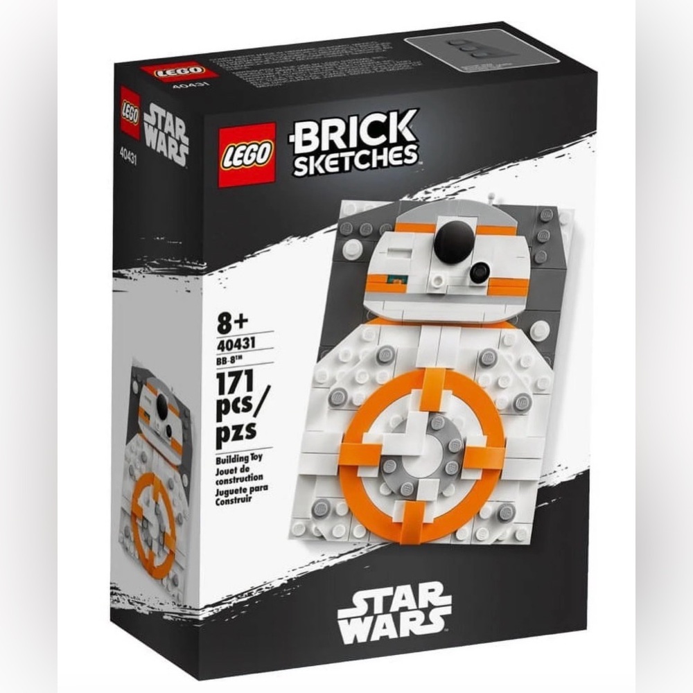 LEGO Brick Sketches Star Wars BB-8 Set 40431 NWT